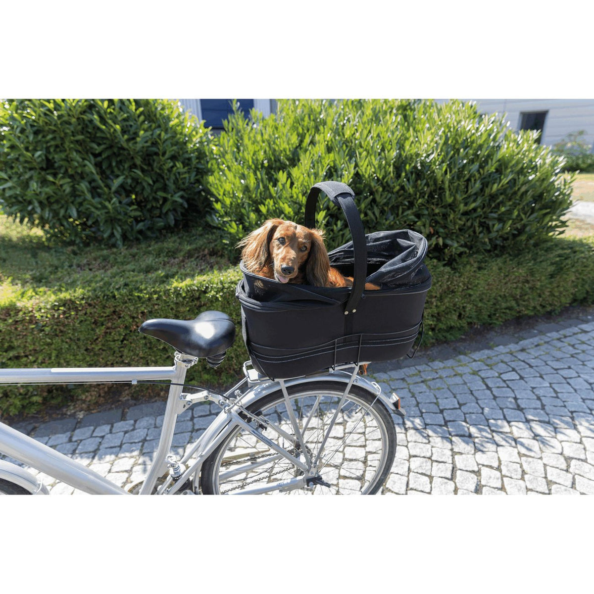 Hundefahrradkorb Long für Gepäckträger