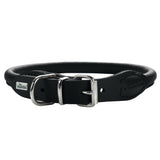 Hunter Hundehalsband Round & Soft Leder