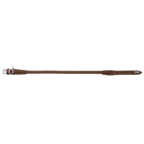 Hunter Hundehalsband Round & Soft Leder