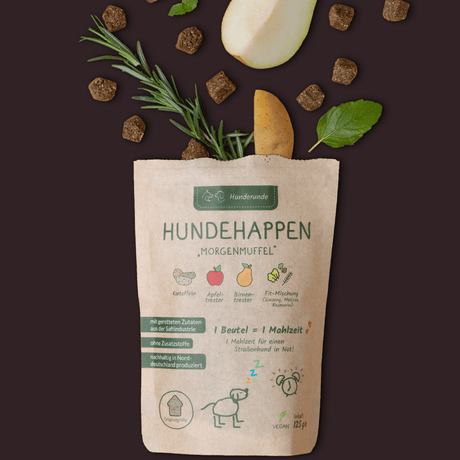 Vegane Hundehappen Morgenmuffel