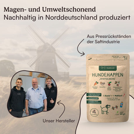 Vegane Hundehappen Sportskanone