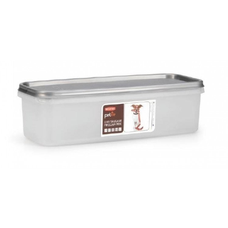 Hundewurst-Aufbewahrungsbox von Curver – 32 x 13,5 x 9 cm, transparent