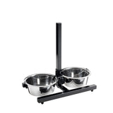 HUNTER Hundebar Basic mit 2 Edelstahlnäpfen