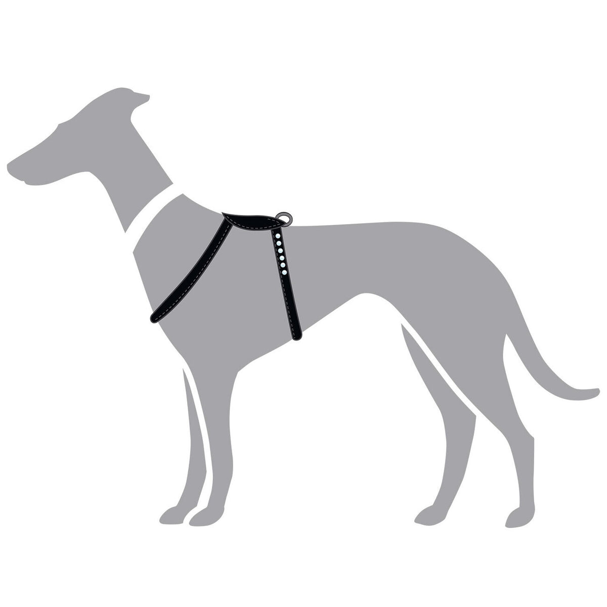 Hundegeschirr Round & Soft Canadian Up