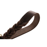 Hunter Hundeleine Leder Sansibar Solid