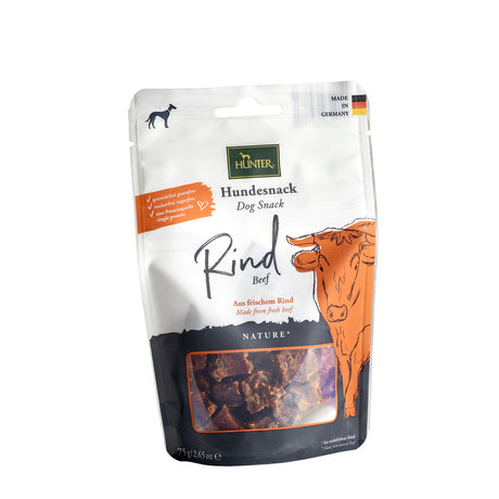 HUNTER Hundesnack Nature – Rind, 75 g