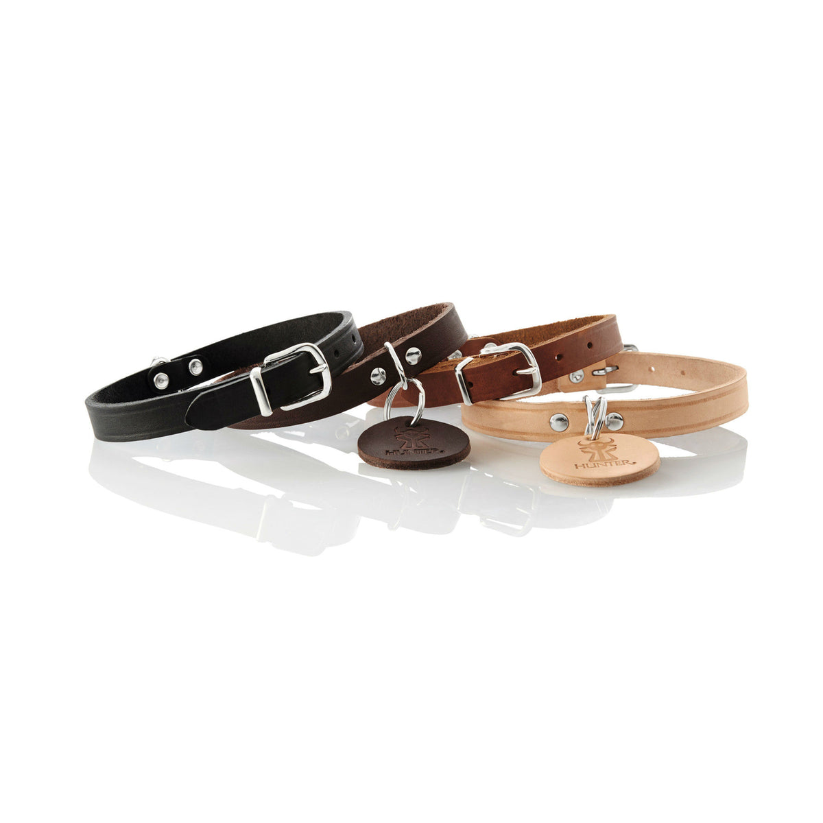 Hunter Leder Halsband Aalborg