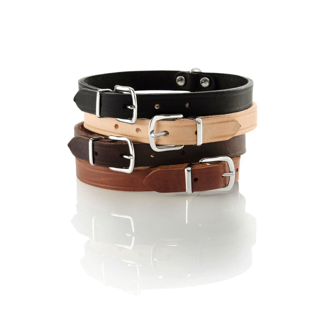 Hunter Leder Halsband Aalborg
