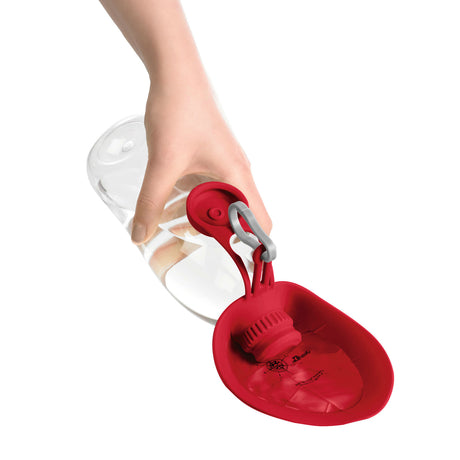 Hunter Outdoor Hunde Trinkflasche mit Silikonnapf List