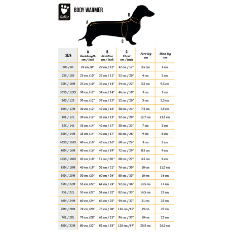 Hurtta Body Warmer Overall für Hunde