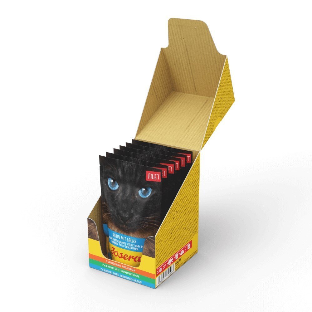 Josera Cat Filet Nassfutter für Katzen – Multipack  6 x 70 g