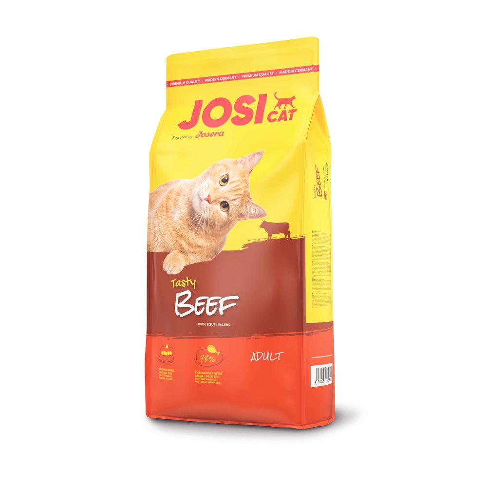 Josicat Katzenfutter Tasty Beef – 10kg