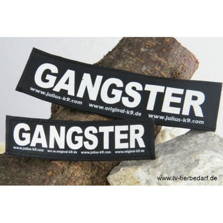 Julius K9 Logo Klettsticker groß G-L – GANGSTER