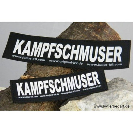 Julius K9 Logo Klettsticker groß G-L – KAMPFSCHMUSER