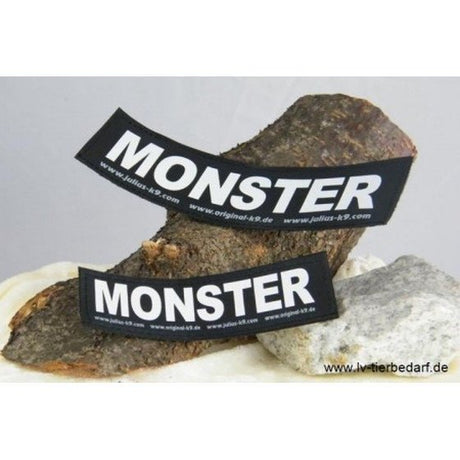 Julius K9 Logo Klettsticker groß M-Z – MONSTER