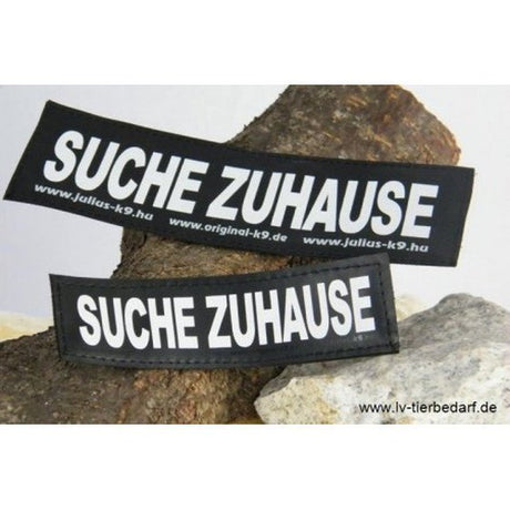 Julius K9 Logo Klettsticker groß M-Z – SUCHE ZUHAUSE