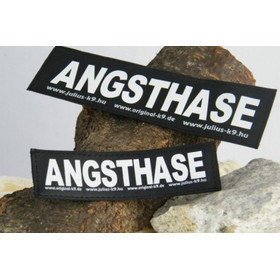 Julius K9 Logo Klettsticker klein A - F – ANGSTHASE