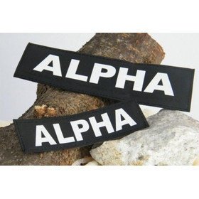 Julius K9 Logo Klettsticker klein A - F – ALPHA