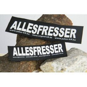 Julius K9 Logo Klettsticker klein A - F – ALLESFRESSER