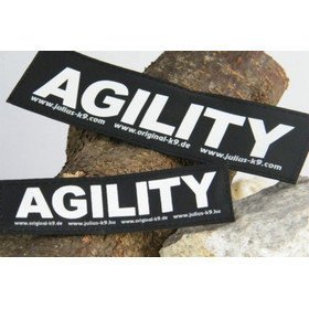 Julius K9 Logo Klettsticker klein A - F – AGILITY