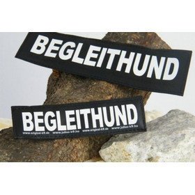 Julius K9 Logo Klettsticker klein A - F – BEGLEITHUND