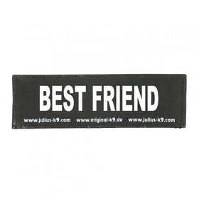 Julius K9 Logo Klettsticker klein A - F – BEST FRIEND