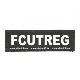 Julius K9 Logo Klettsticker klein A - F – FCUTREG