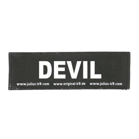 Julius K9 Logo Klettsticker klein A - F – Devil