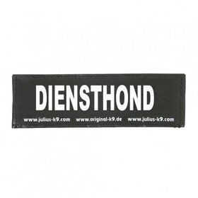 Julius K9 Logo Klettsticker klein A - F – DIENSTHOND