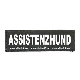 Julius K9 Logo Klettsticker klein A - F – ASSISTENZHUND
