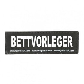 Julius K9 Logo Klettsticker klein A - F – BETTVORLEGER