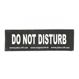 Julius K9 Logo Klettsticker klein A - F – DO NOT DISTURB