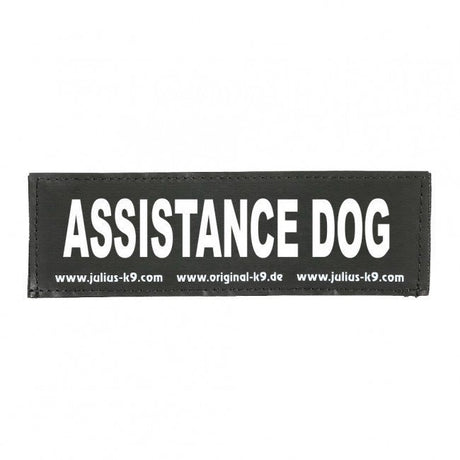 Julius K9 Logo Klettsticker groß A - F – ASSISTANCE DOG