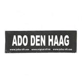 Julius K9 Logo Klettsticker groß A - F – ADO DEN HAAG