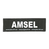 Julius K9 Logo Klettsticker groß A - F – AMSEL