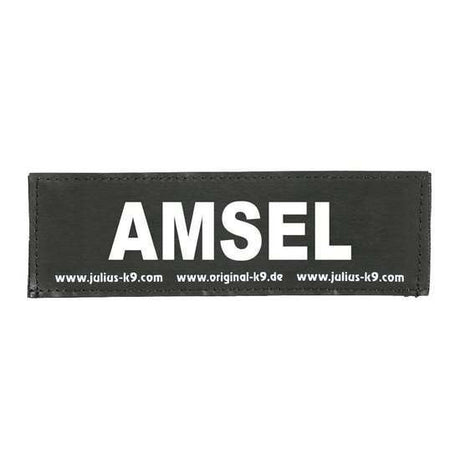 Julius K9 Logo Klettsticker groß A - F – AMSEL
