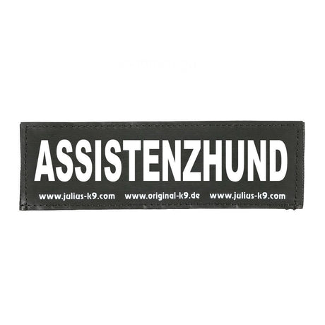 Julius K9 Logo Klettsticker groß A - F – ASSISTENZHUND