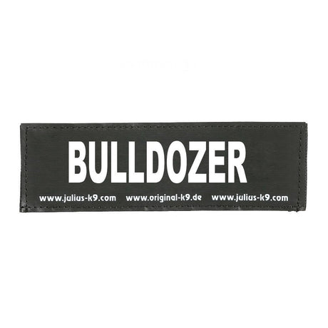 Julius K9 Logo Klettsticker groß A - F – BULLDOZER