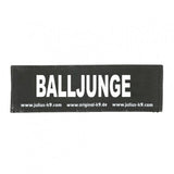 Julius K9 Logo Klettsticker groß A - F – BALLJUNGE