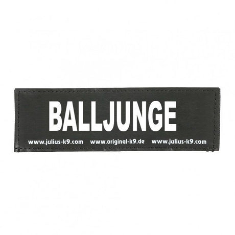 Julius K9 Logo Klettsticker groß A - F – BALLJUNGE