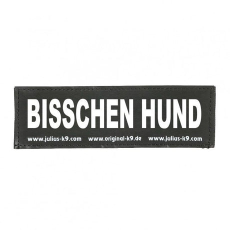 Julius K9 Logo Klettsticker groß A - F – BISSCHEN HUND