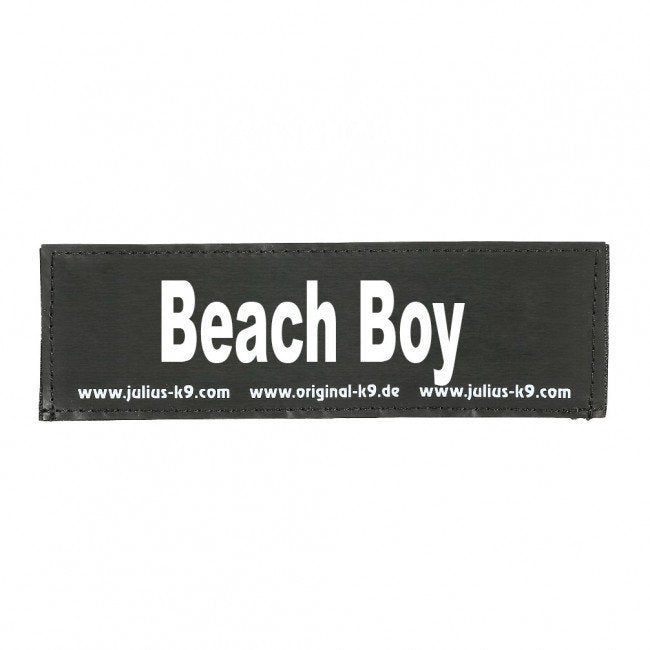 Julius K9 Logo Klettsticker groß A - F – Beach Boy