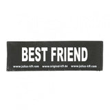 Julius K9 Logo Klettsticker groß A - F – BEST FRIEND