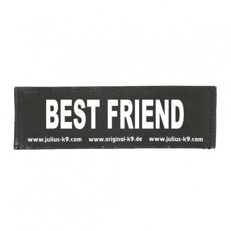 Julius K9 Logo Klettsticker groß A - F – BEST FRIEND