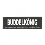 Julius K9 Logo Klettsticker groß A - F – BUDDELKÖNIG