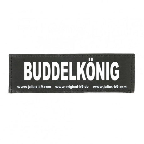 Julius K9 Logo Klettsticker groß A - F – BUDDELKÖNIG