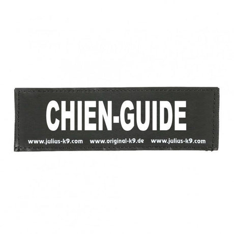 Julius K9 Logo Klettsticker groß A - F – CHIEN-GUIDE