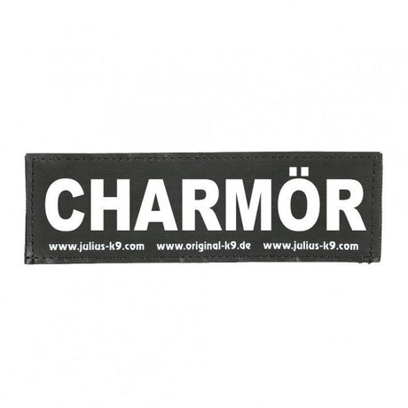 Julius K9 Logo Klettsticker groß A - F – CHARMÖR