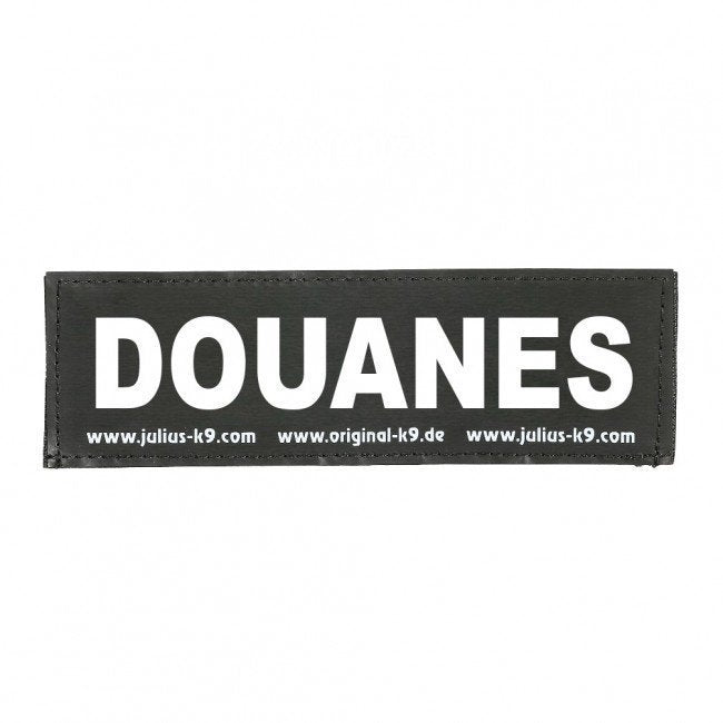 Julius K9 Logo Klettsticker groß A - F – DOUANES