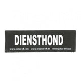 Julius K9 Logo Klettsticker groß A - F – DIENSTHOND